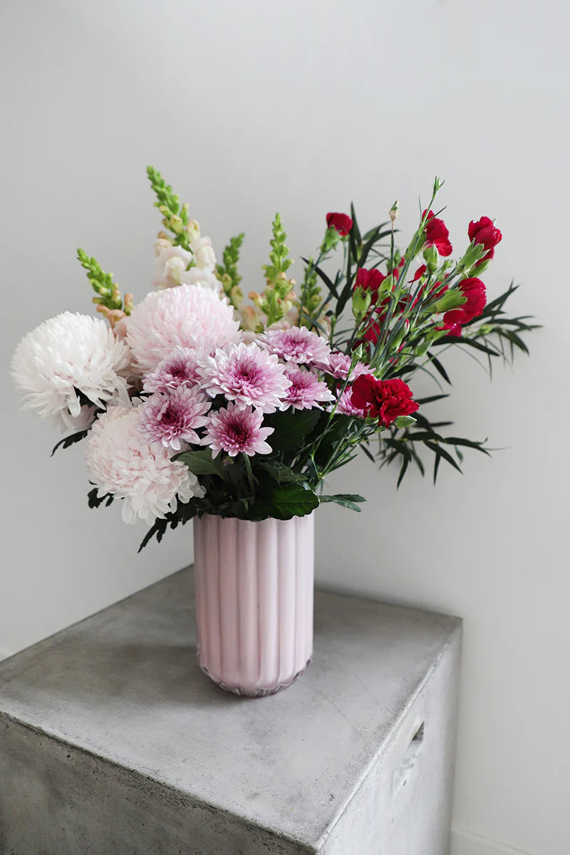 Glass Vase | Pink Blake