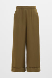 Elk Wide Leg Culotte Olive
