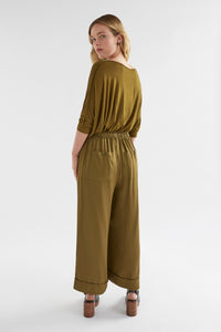 Elk Wide Leg Culotte Olive