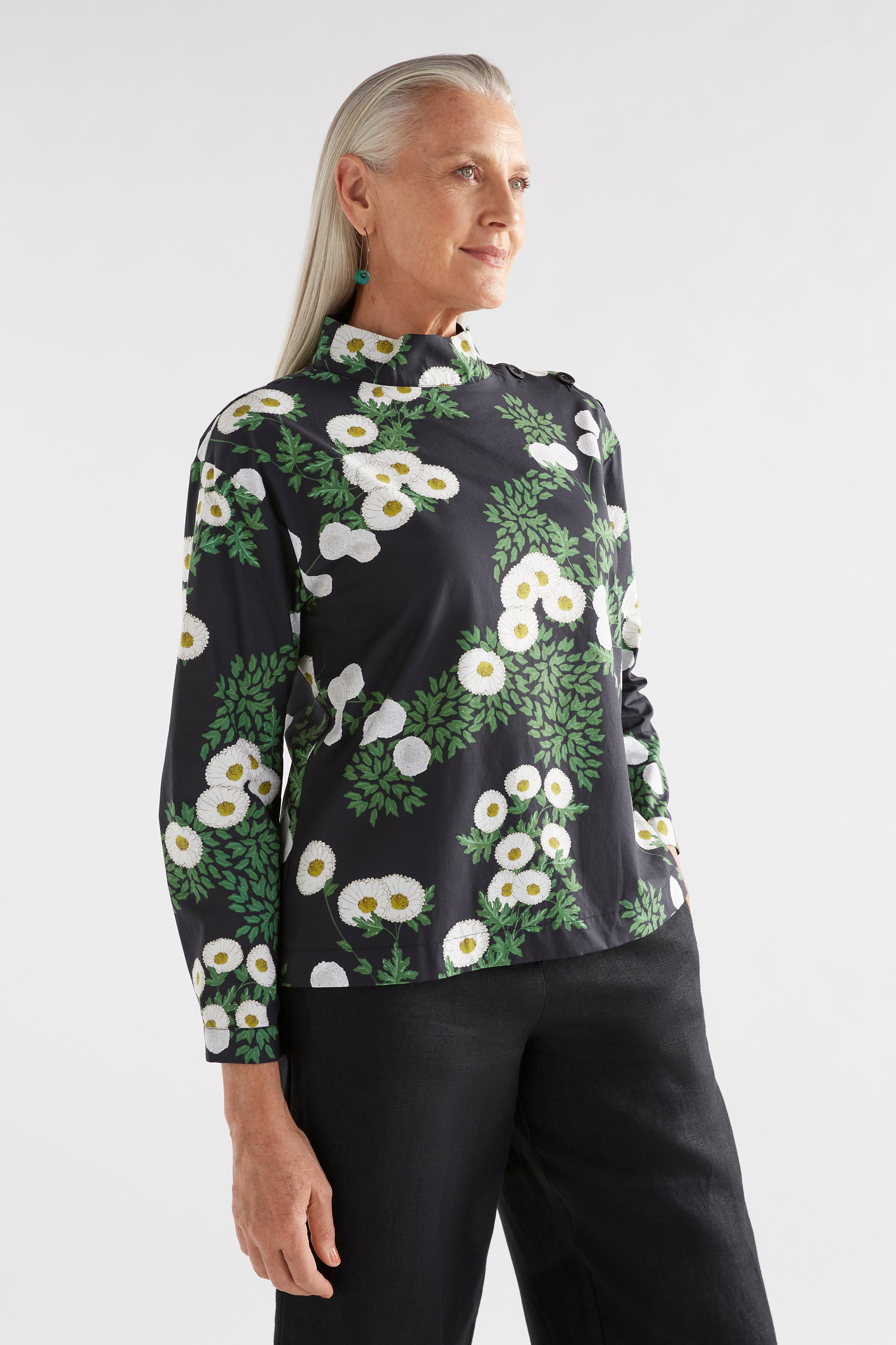Elk Blaec Top Field Print