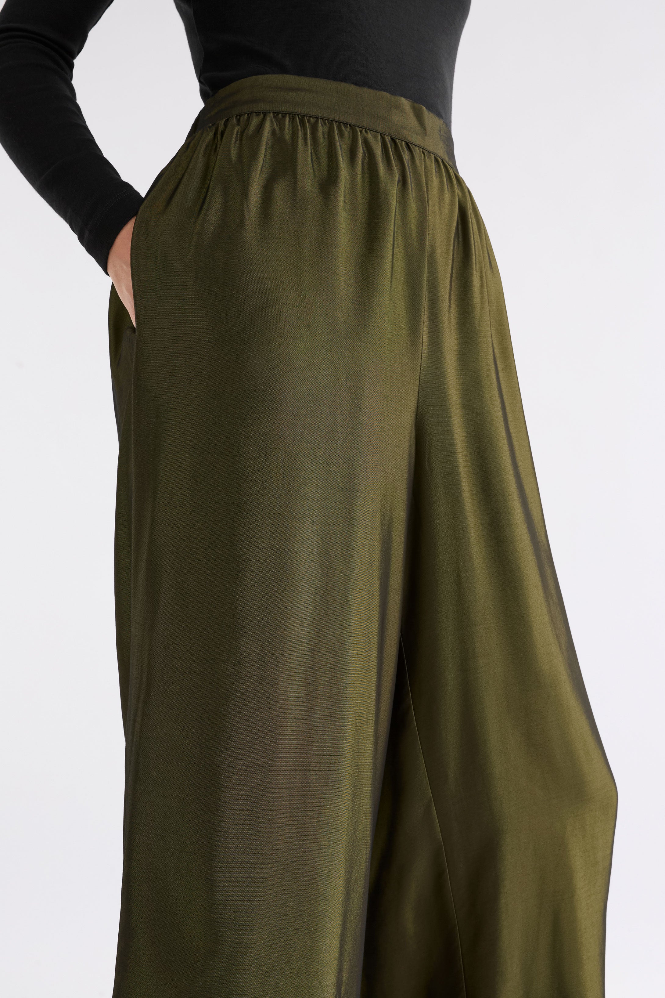 Elk Medjal Pant Gold / Black