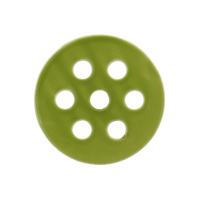 Ceramic Flower Arranging Disc Green