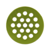 Ceramic Flower Arranging Disc Green