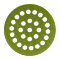 Ceramic Flower Arranging Disc Green