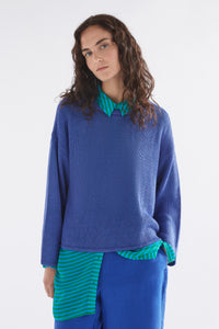 Elk Mica Sweater	Ultramarine