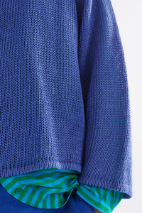 Elk Mica Sweater	Ultramarine