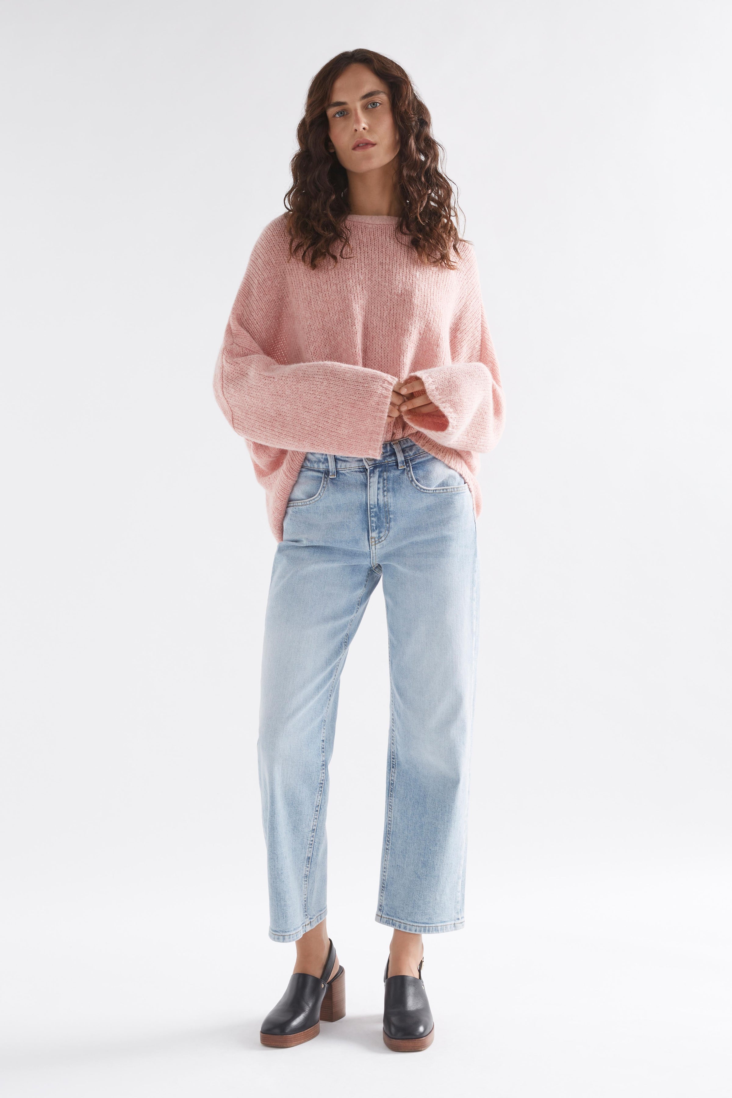 Elk Agna Sweater Pink Salt