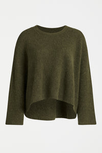 Elk Agna Sweater Dark Olive