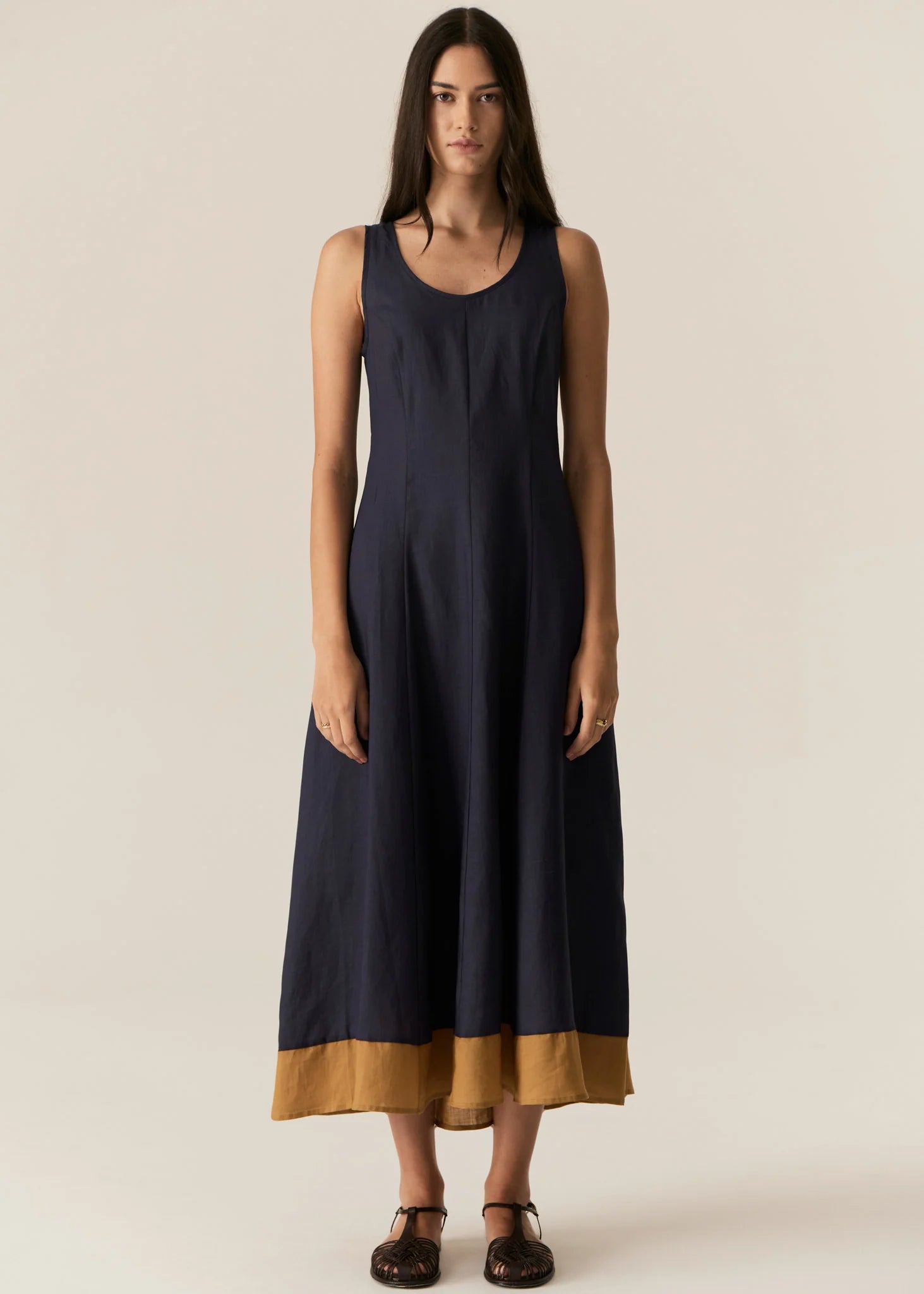 Pol Speck Dress Ink/Ginger