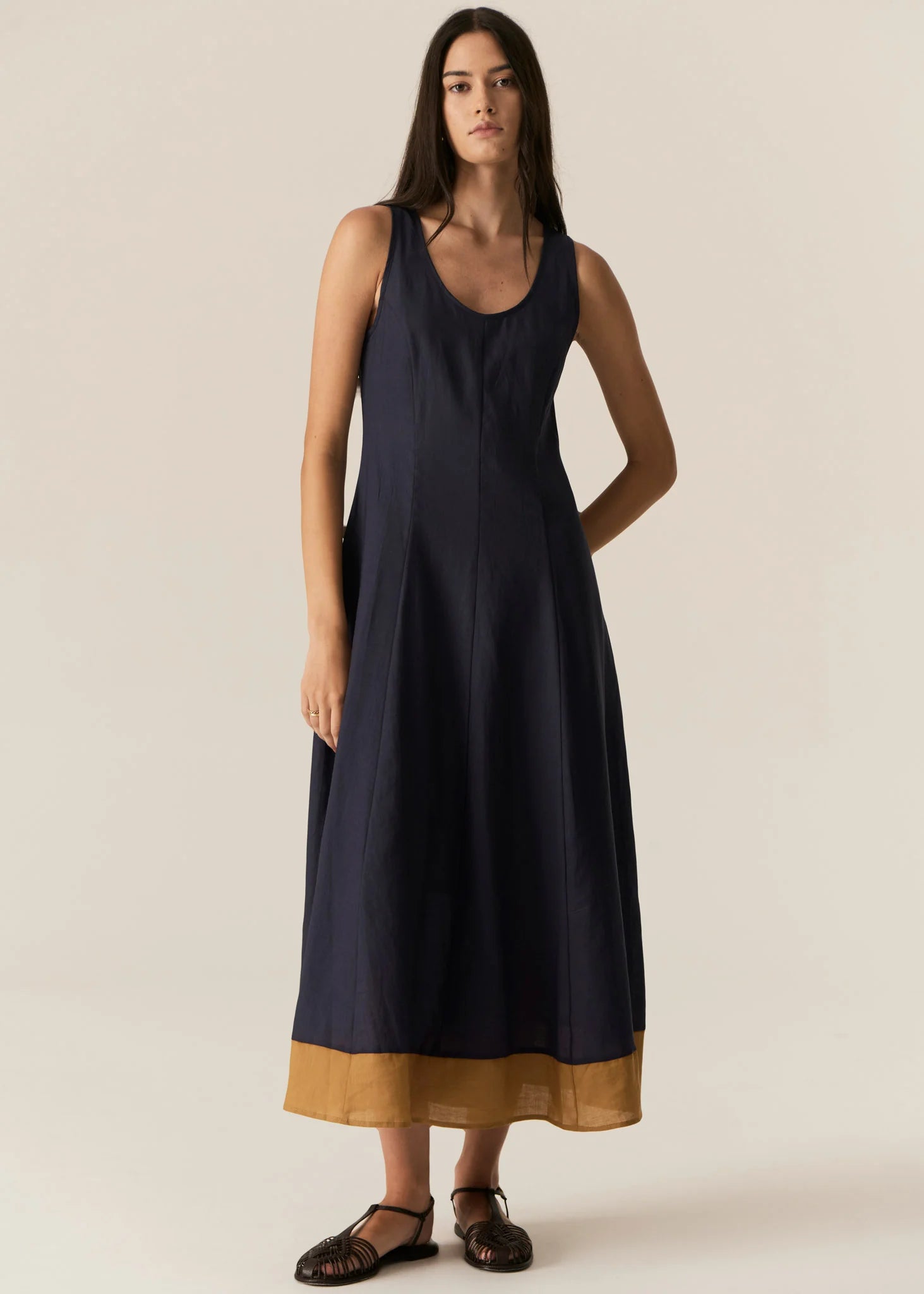 Pol Speck Dress Ink/Ginger