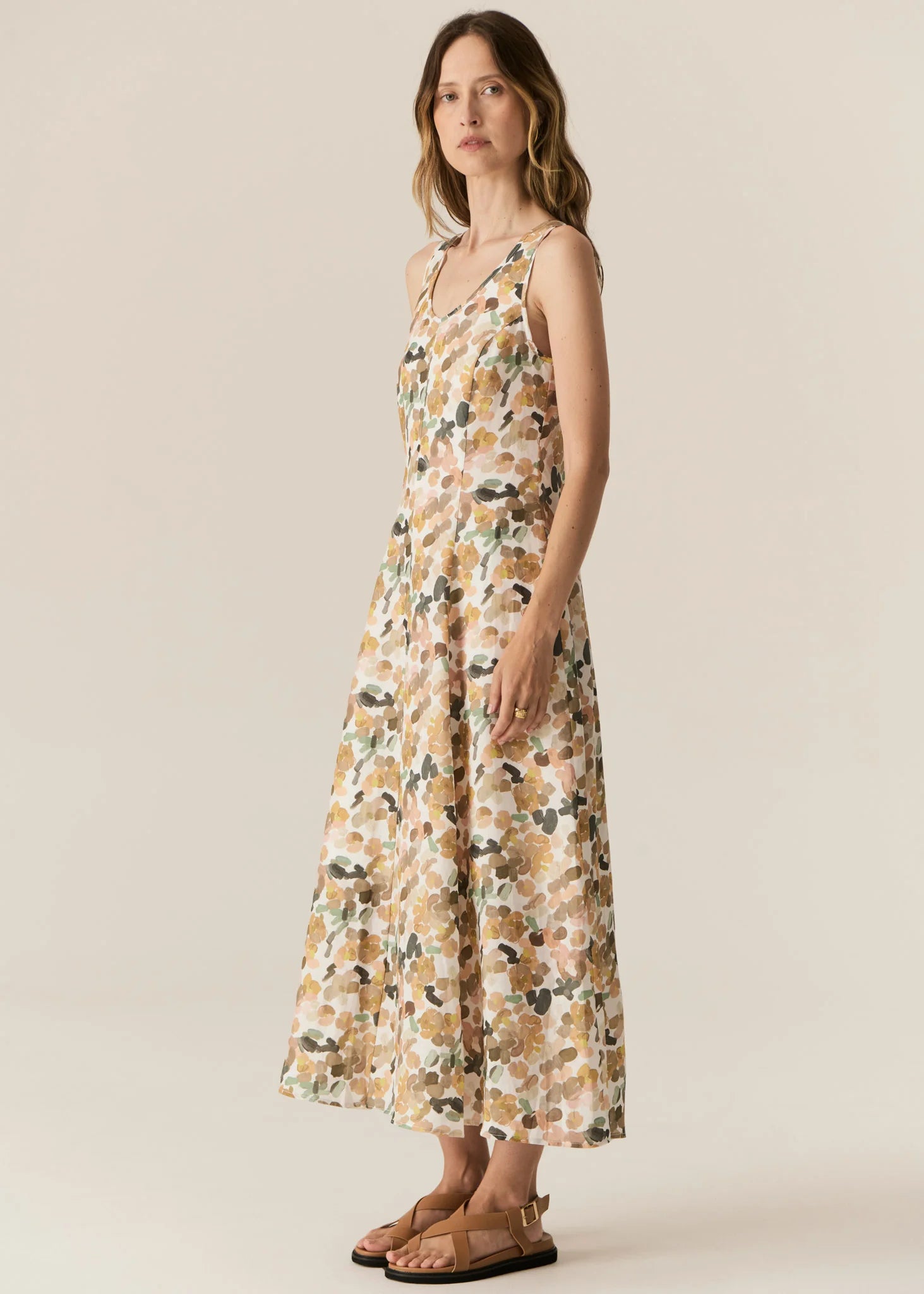 Pol Speckle Print Dress