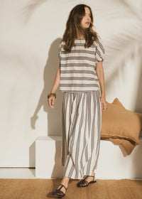 Pol Parc Top Ink Stripe