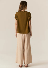 Pol Stelle Pant Red/Natural Stripe