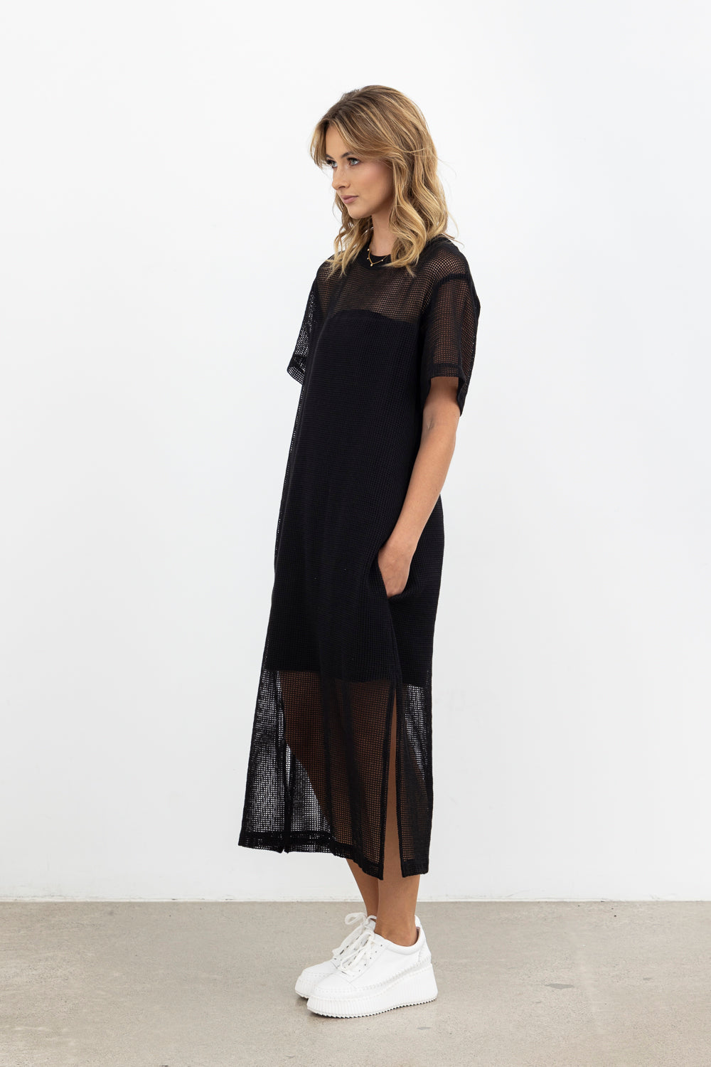 X.LAB Snapshot Chic Dress Black