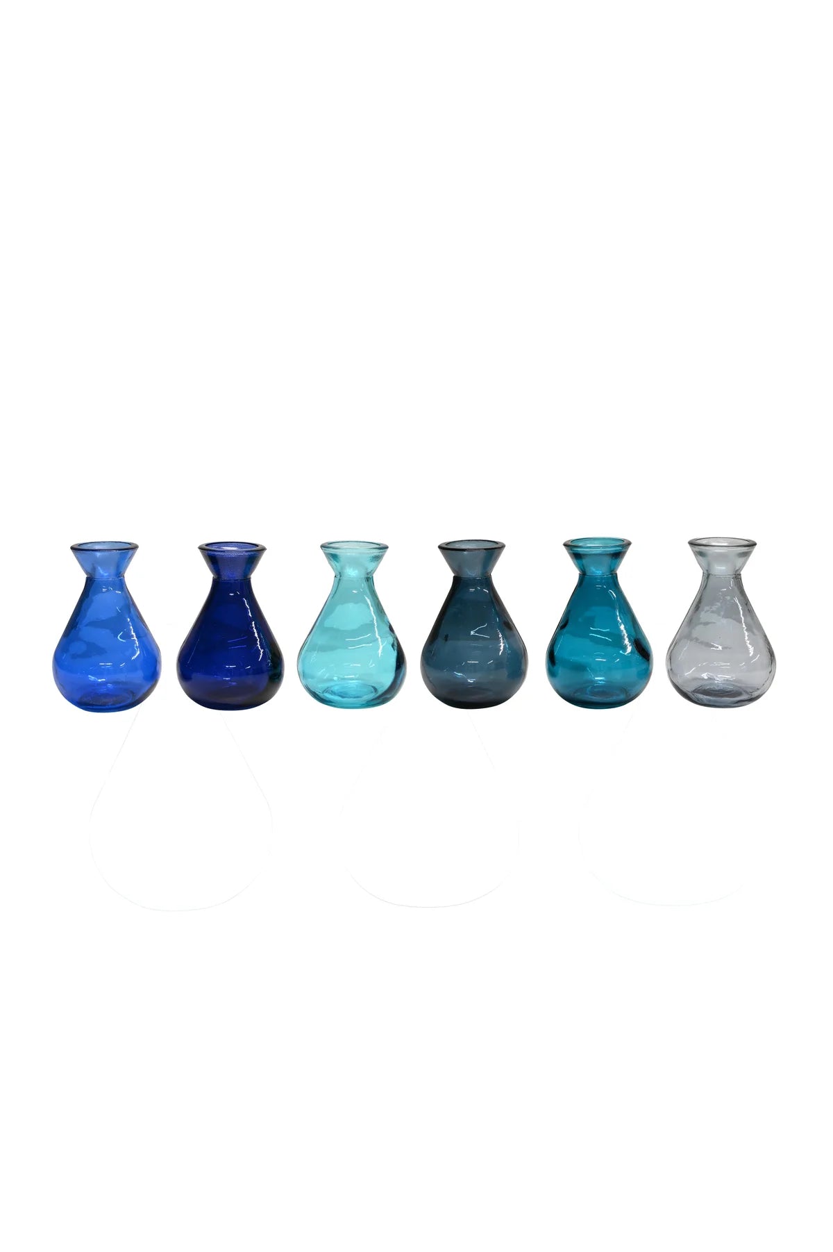 Glass Nova Mini Vase Blues