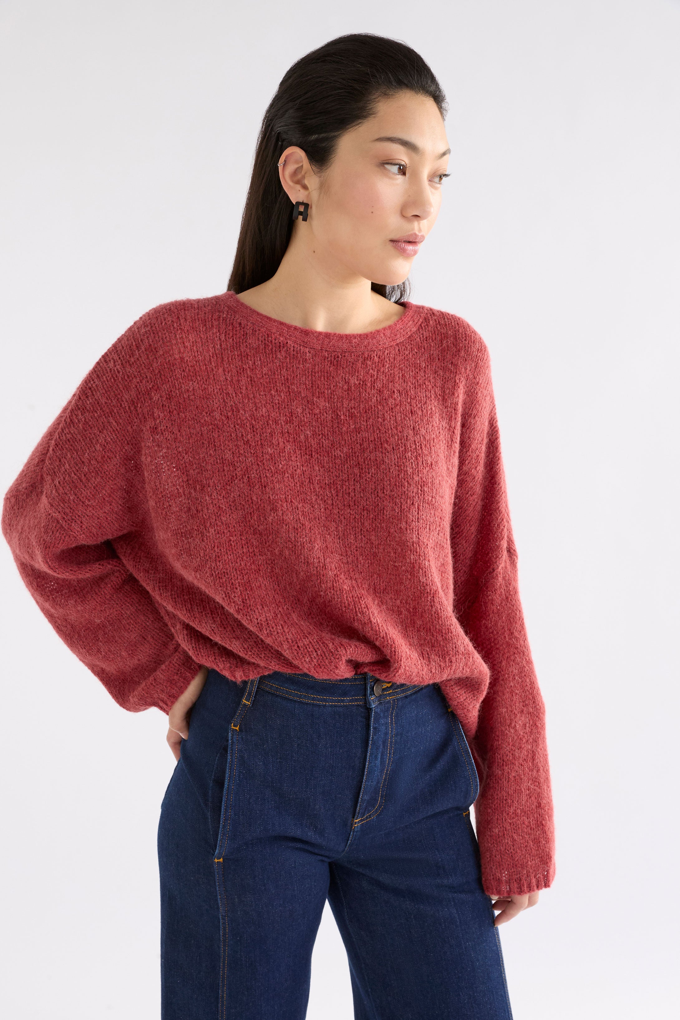 Elk Agna Sweater Rouge