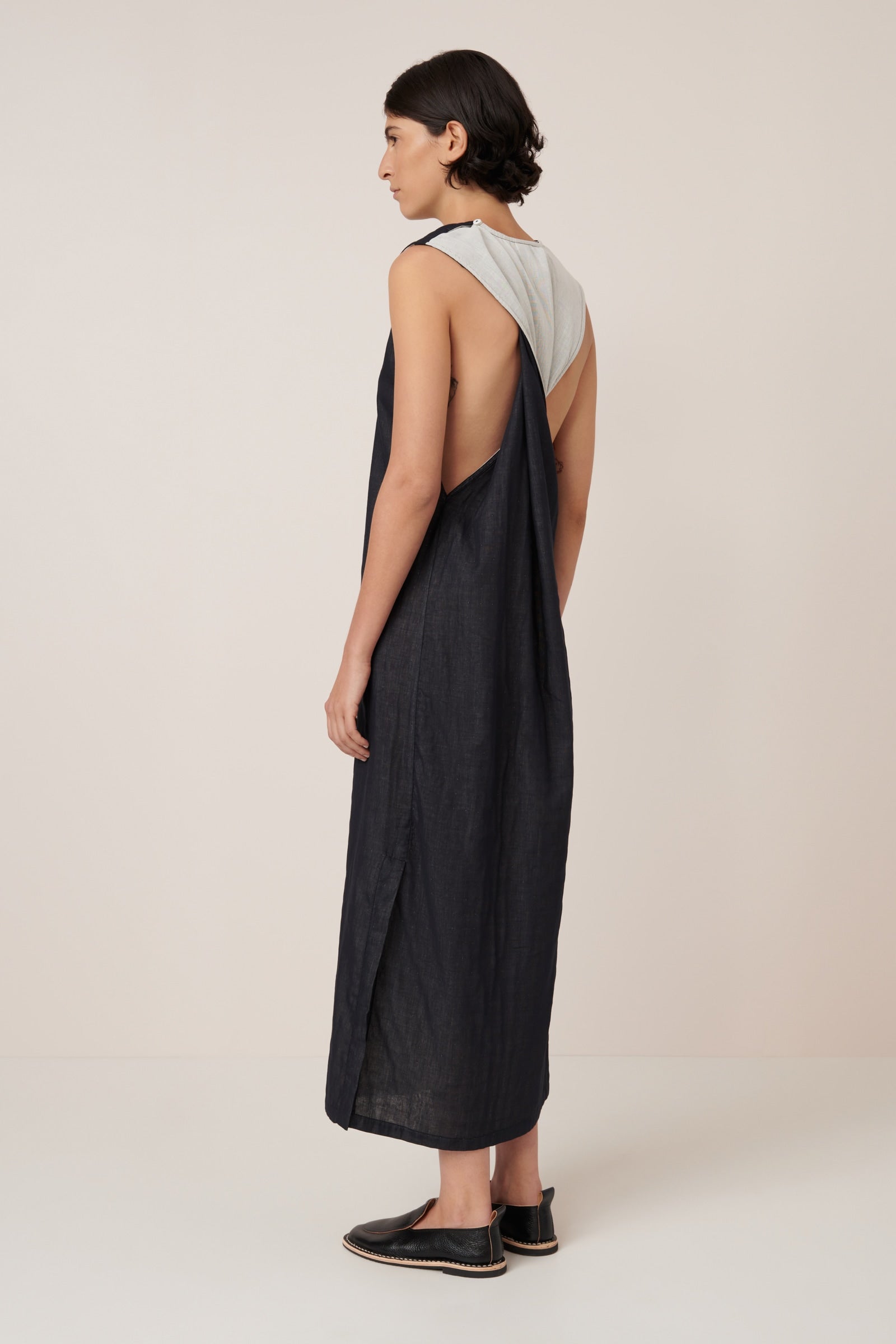 Kowtow Ensemble Dress Black/Ecru