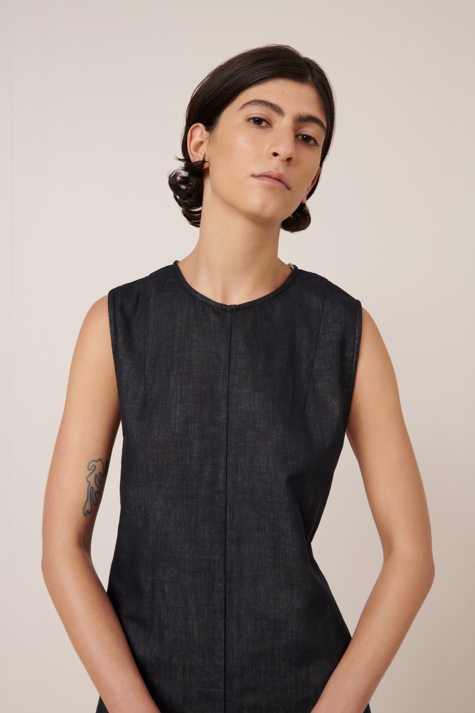 Kowtow Ensemble Dress Black/Ecru