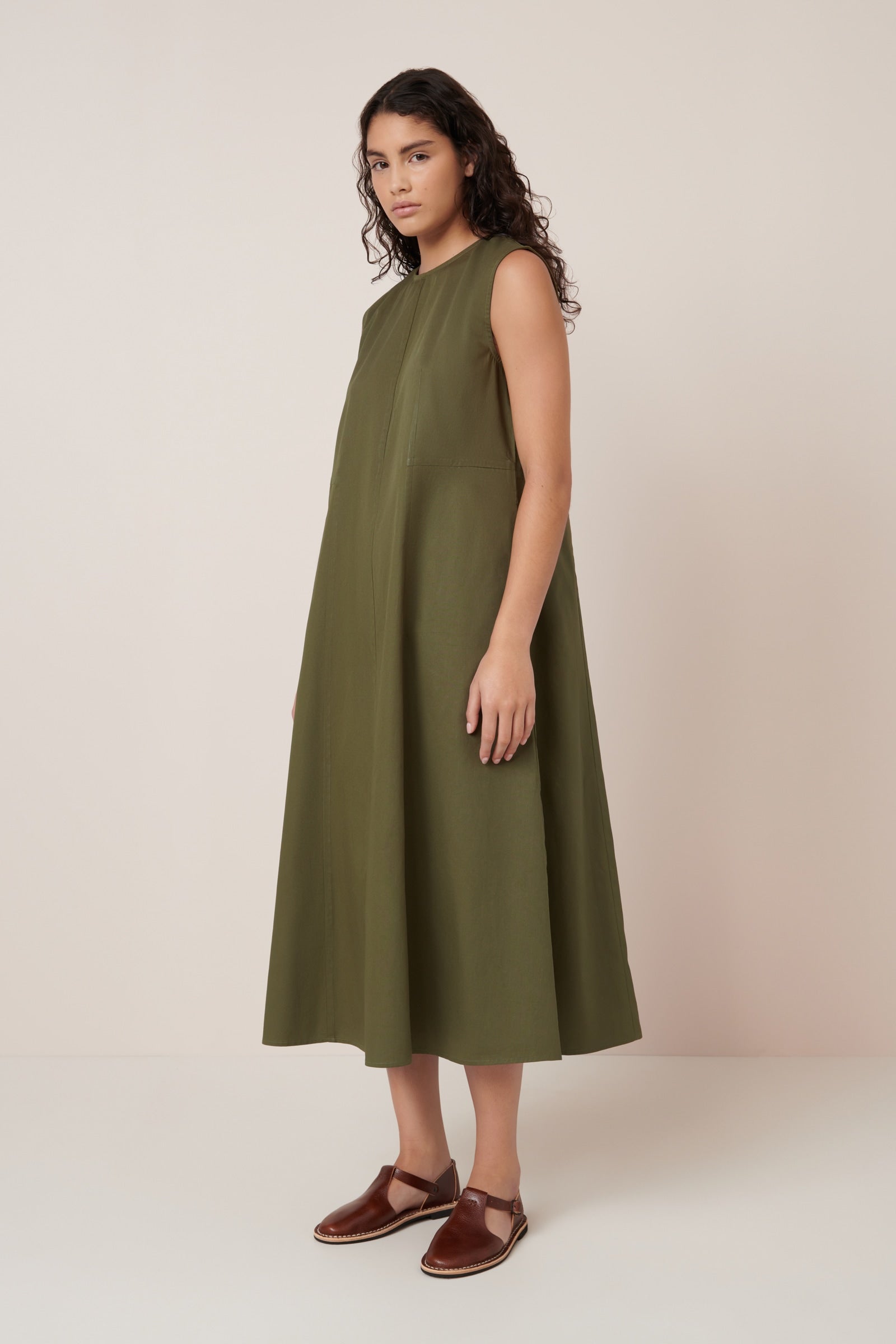 Kowtow Harmony Dress Ivy