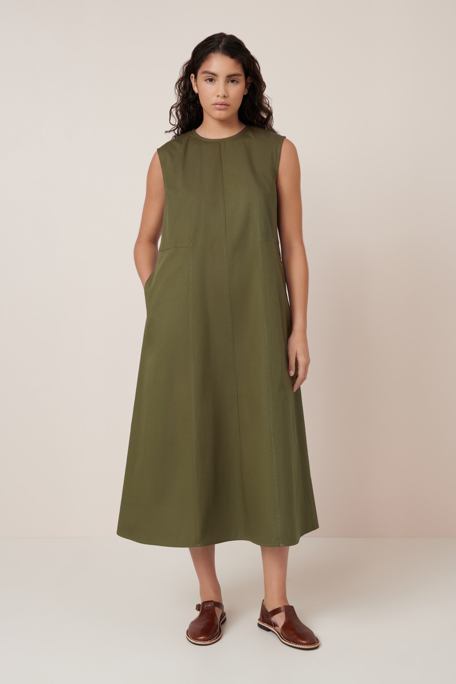 Kowtow Harmony Dress Ivy