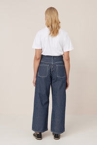 Kowtow Sailor Jeans Chalk Stripe
