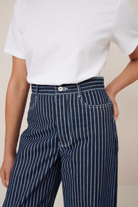 Kowtow Sailor Jeans Chalk Stripe
