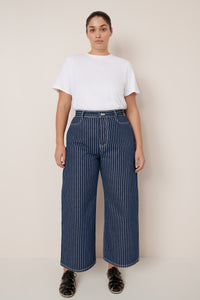 Kowtow Sailor Jeans Chalk Stripe