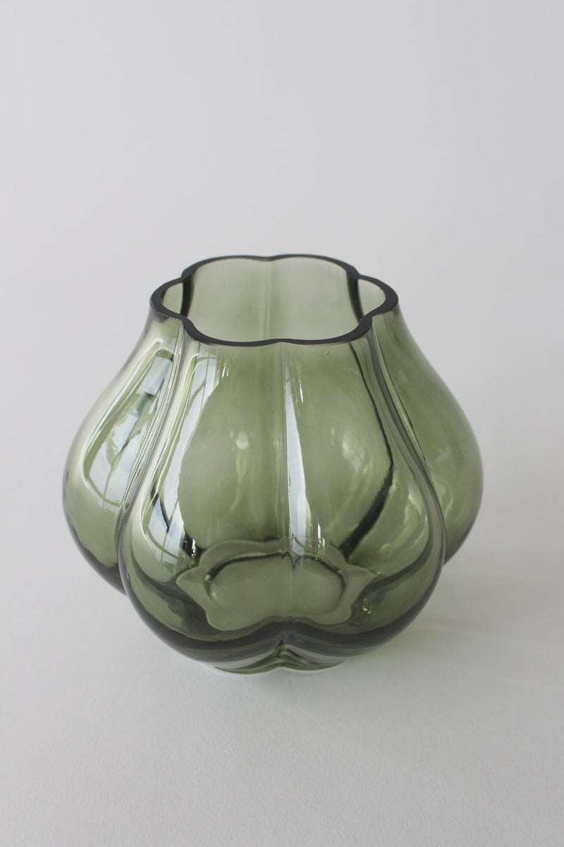 Glass Vase | Green Nave