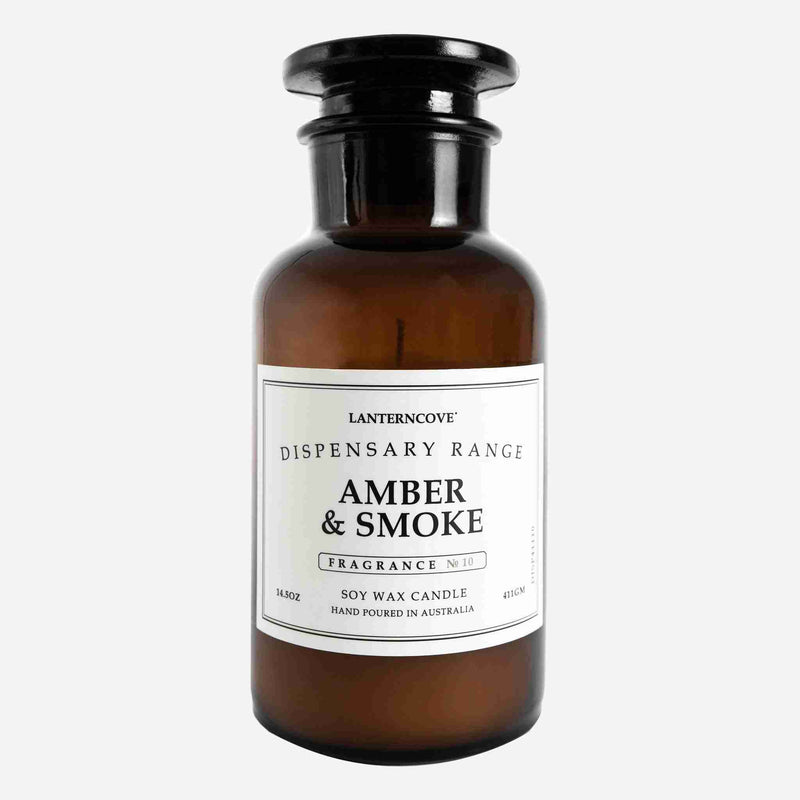 Dispensary Soy Candle | Amber & Smoke