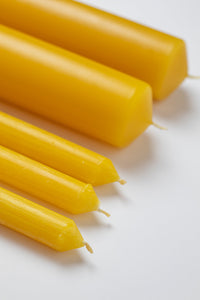 Beeswax Taper Candles