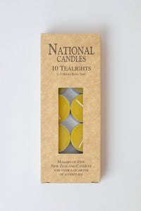 Beeswax Tealights Pack of 10