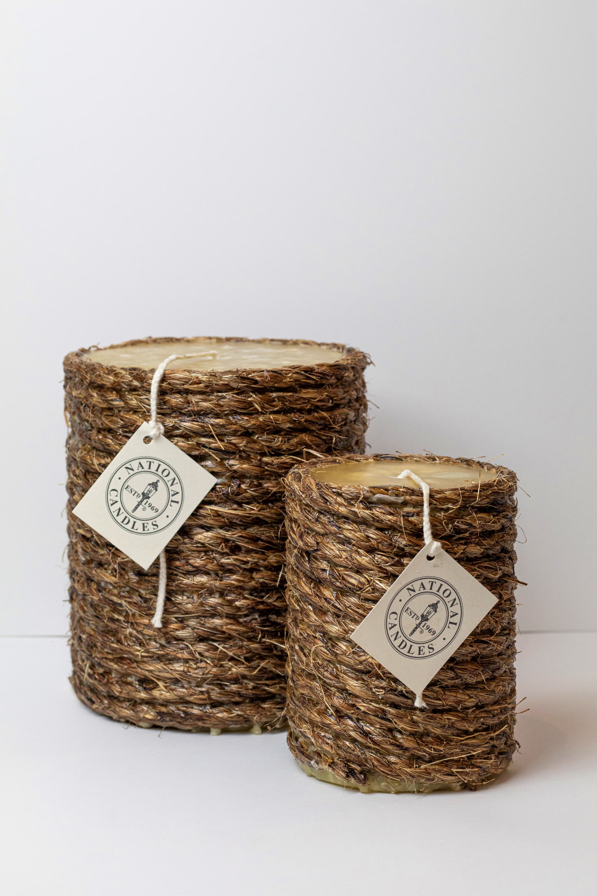 Citronella Rope Candle | Large