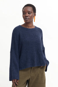 Elk Agna Sweater Steel Blue