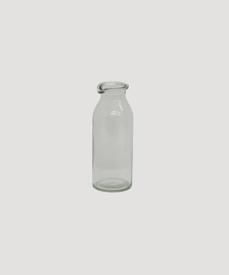 Glass Spouted Bottle Vase