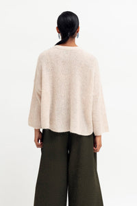 Elk Agna Sweater Ecru
