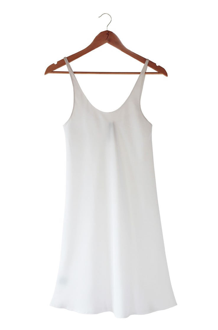 Maxi Dresses White Cotton Slip For Under Dress Long Cotton Maxi