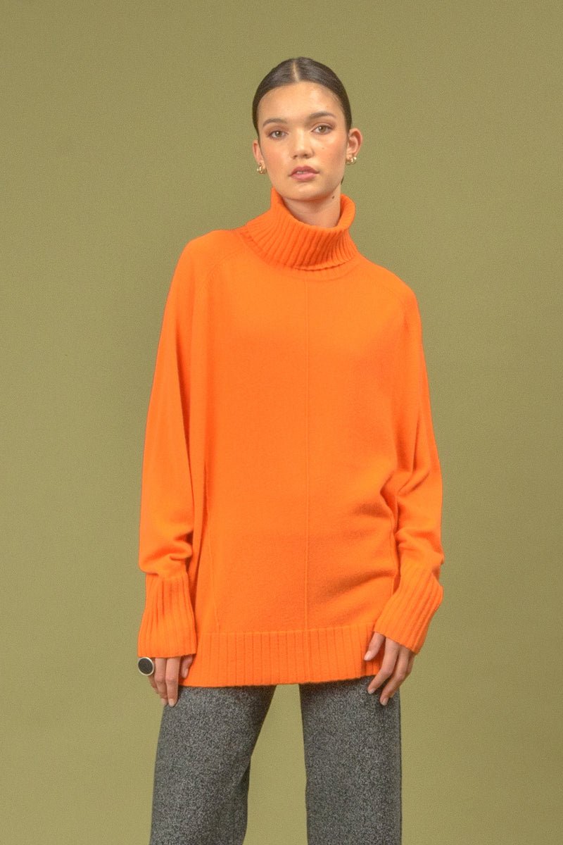 Nineteen//46 Prime Sweater Orange
