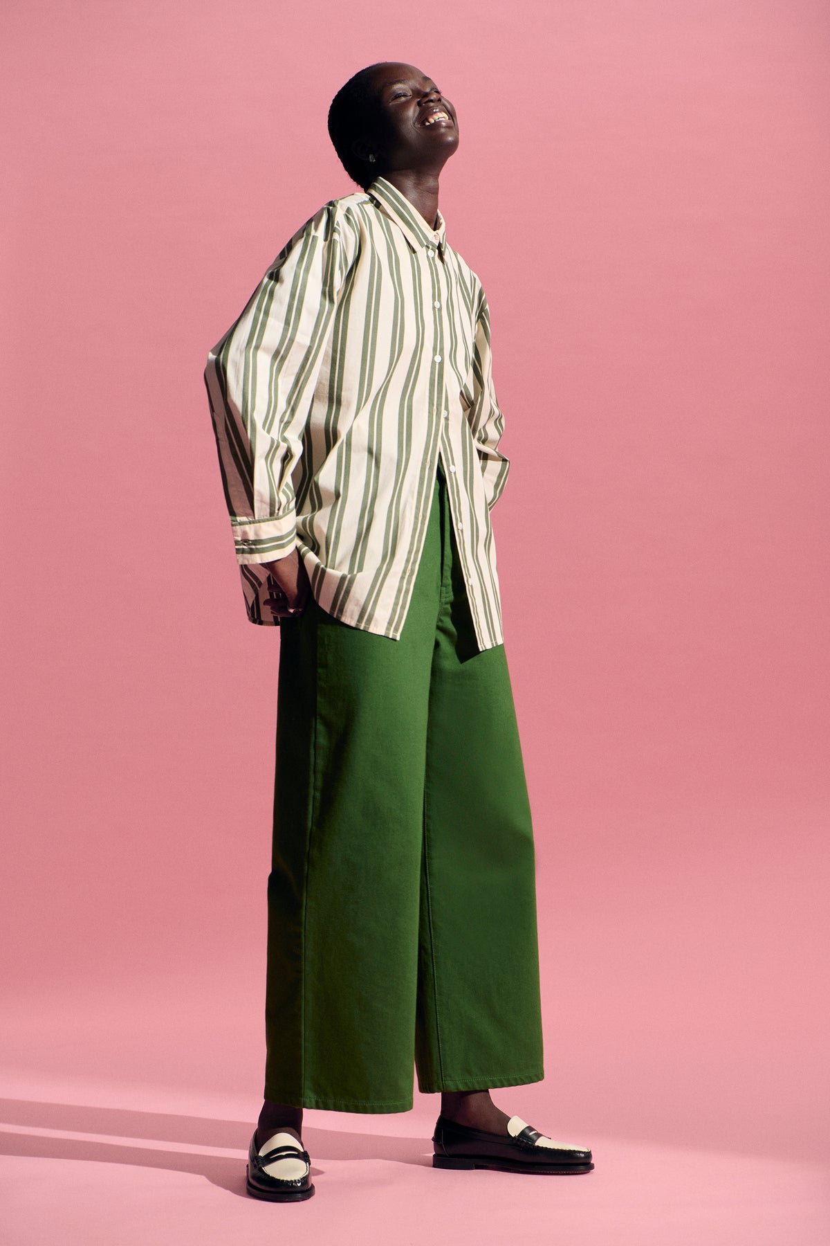 Kowtow Forest Stripe Petra Shirt