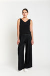 Obi Soprano Pleat Pant Black