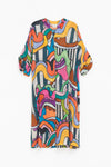 Elk Soma Shirt Dress Kult Print