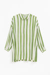 Elk Tilbe Shirt Green/White Stripe