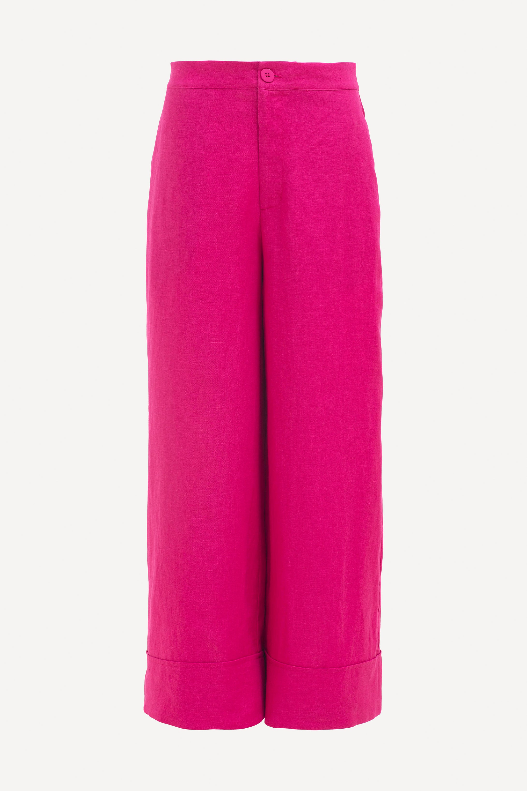 Dunnes Stores | Bright-pink Savida High Waisted Suit Trousers