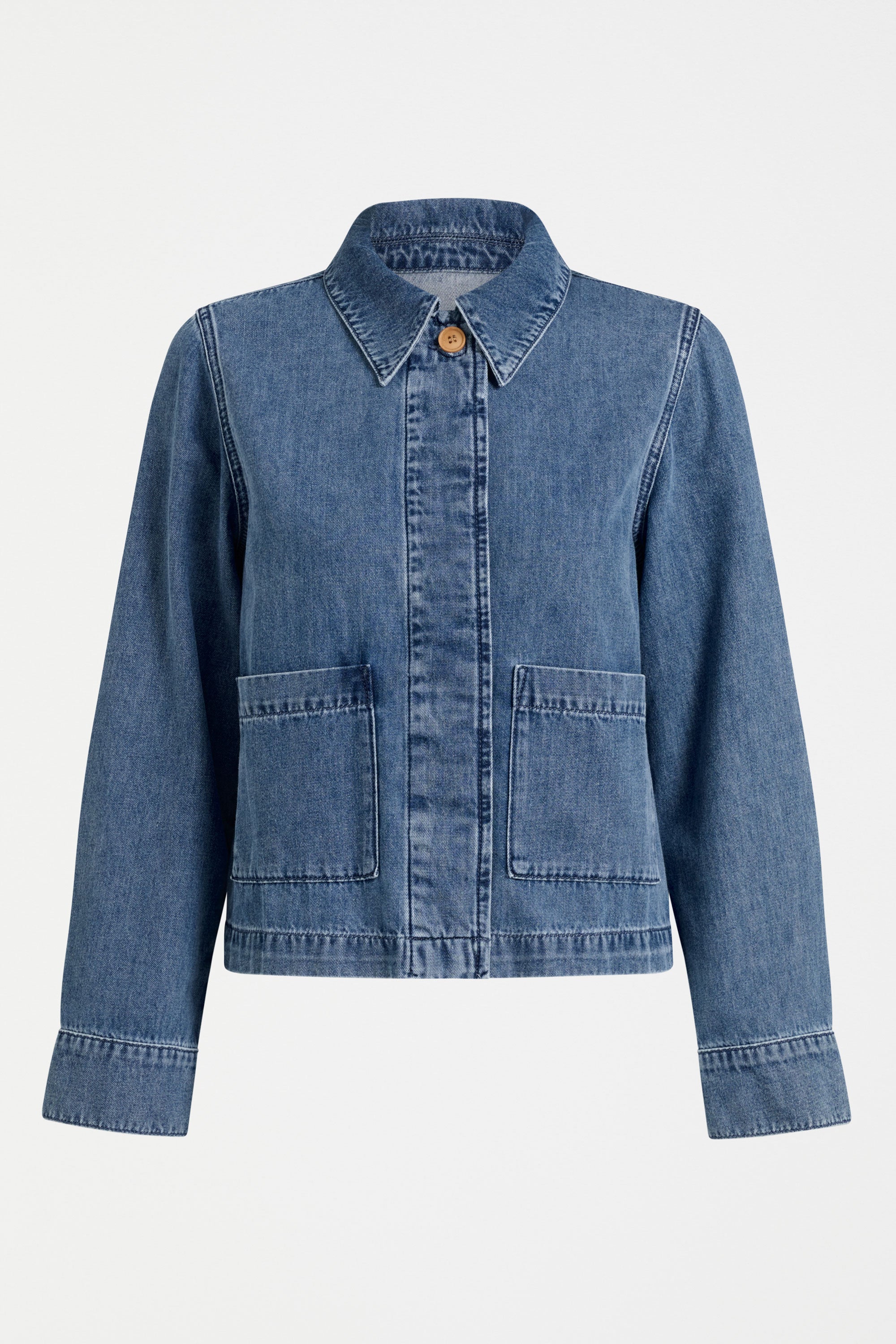 Elk Marn Denim Jacket Dark Blue Wash
