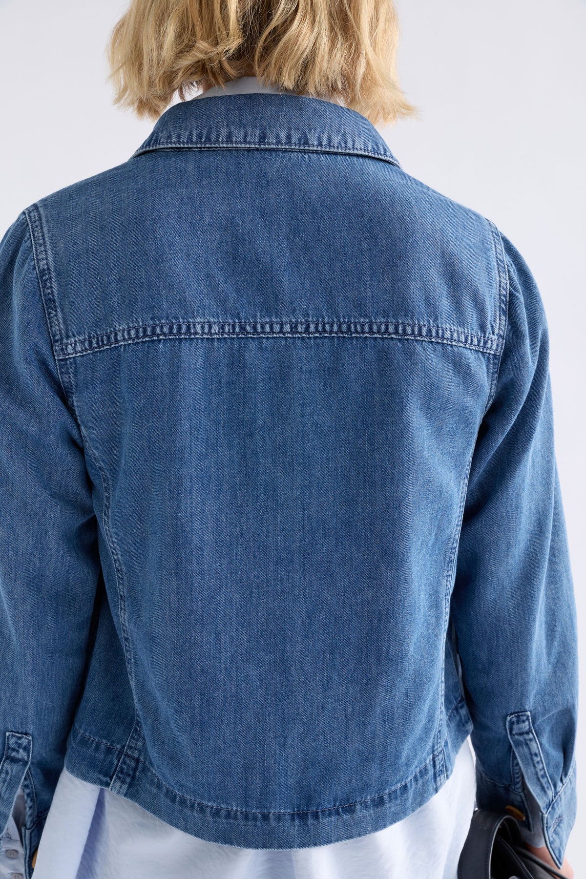 Elk Marn Denim Jacket Dark Blue Wash