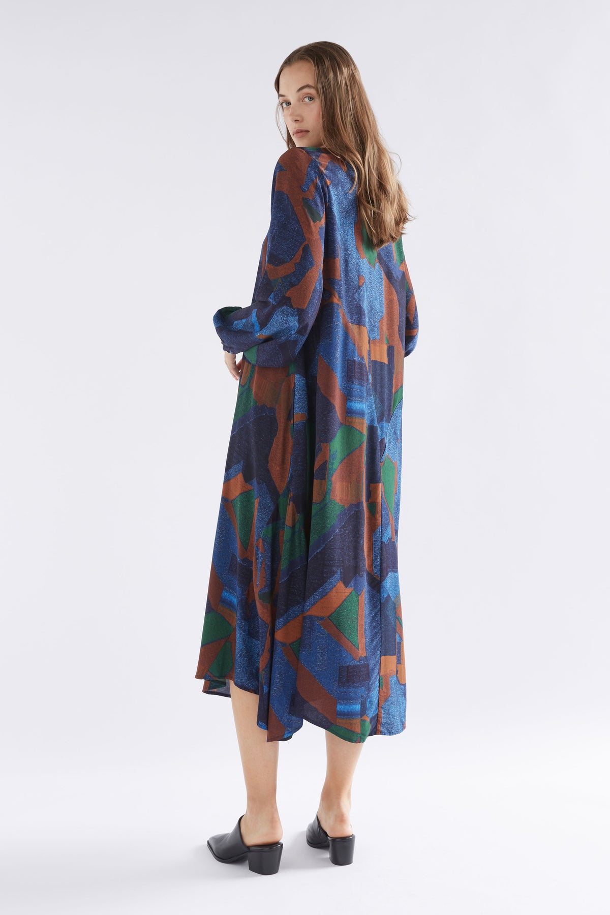 Elk Dega Dress Orda Print