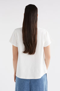 Elk A-Line Tee White