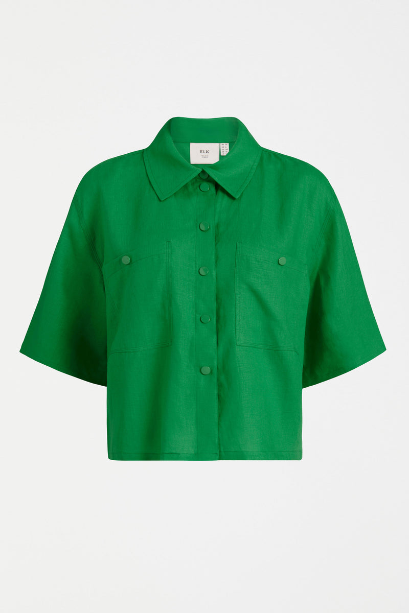 Elk Nayte Shirt Vine Green