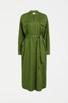 Elk Eller Dress Green Moss