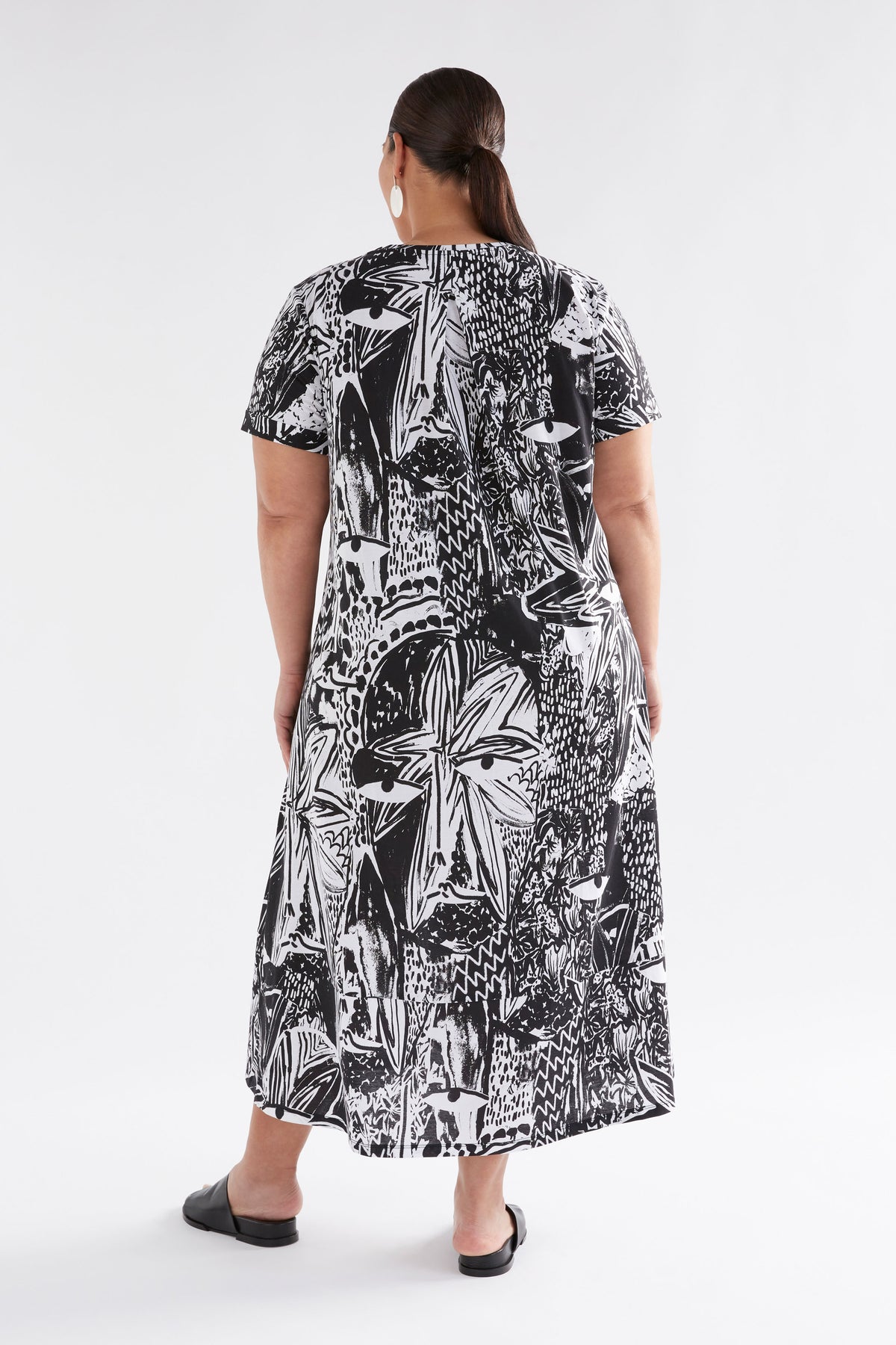 Elk Haki Dress Tropea Print – Hall Concept Store
