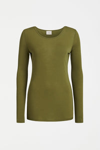Elk Merino Wool Skin Olive